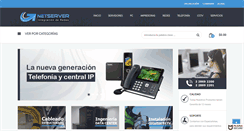 Desktop Screenshot of netserver.cl